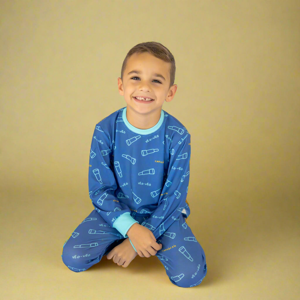 SET PIJAMA VEO VEO NIÑO