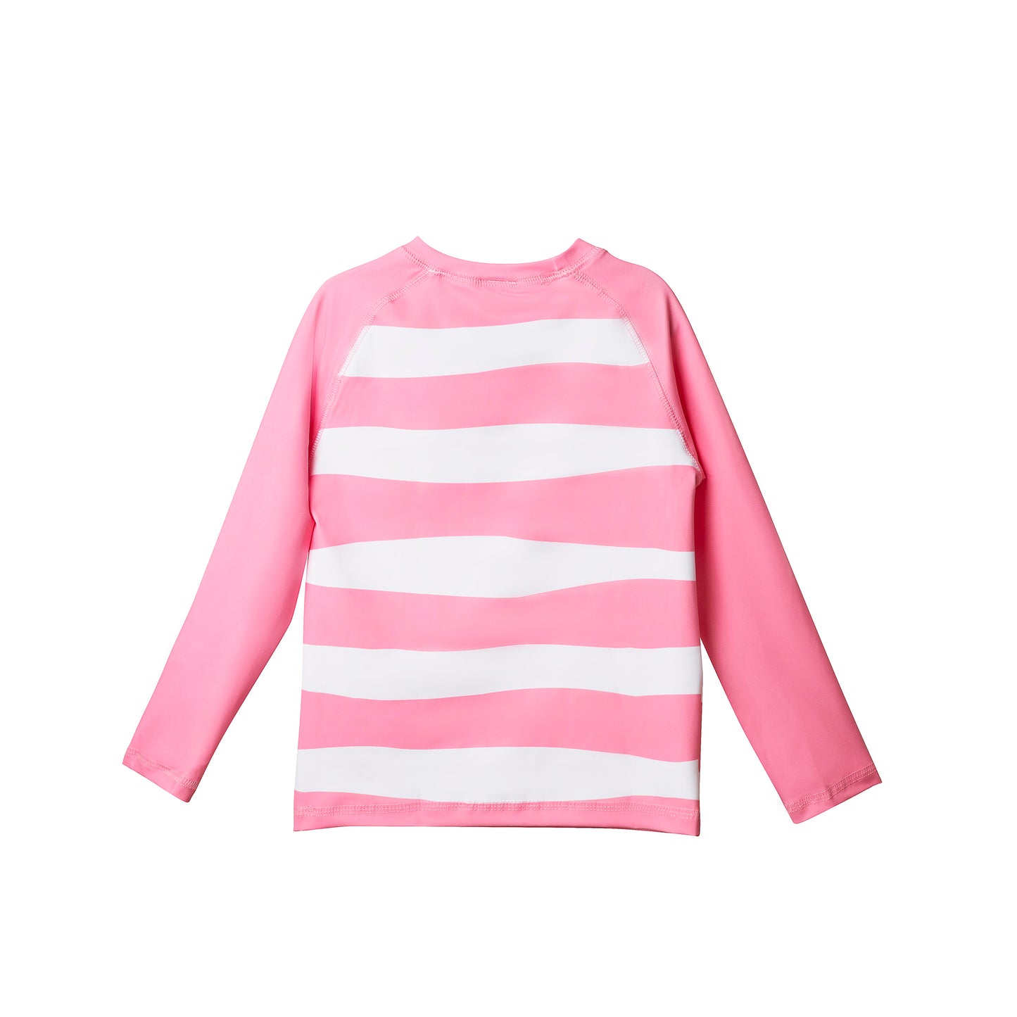 JERSEY DE PLAYA RAYAS BLANCO Y ROSA