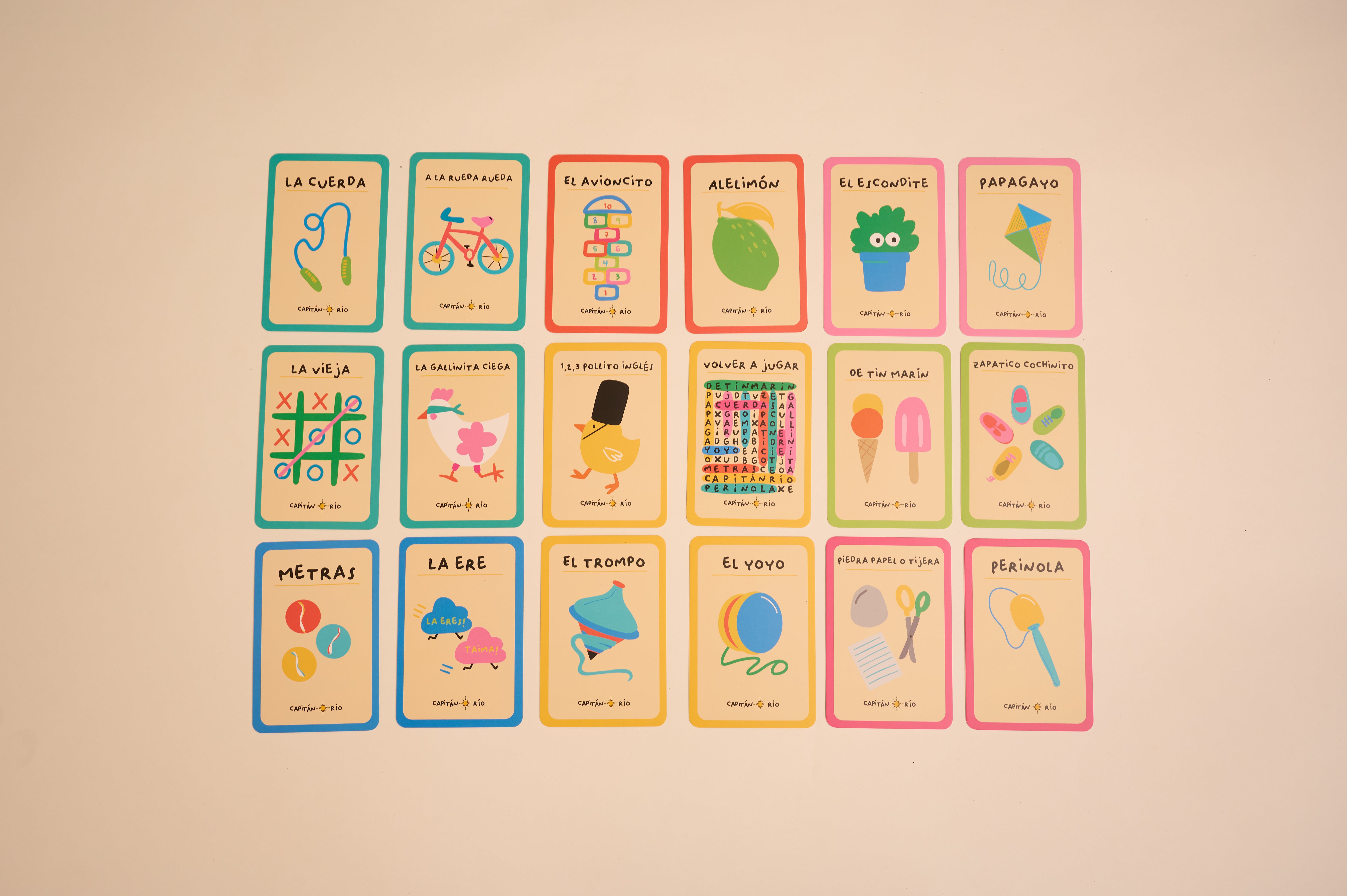 JUEGO DE CARTAS VOLVER A JUGAR