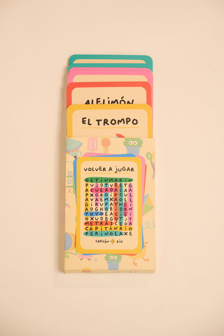 JUEGO DE CARTAS VOLVER A JUGAR