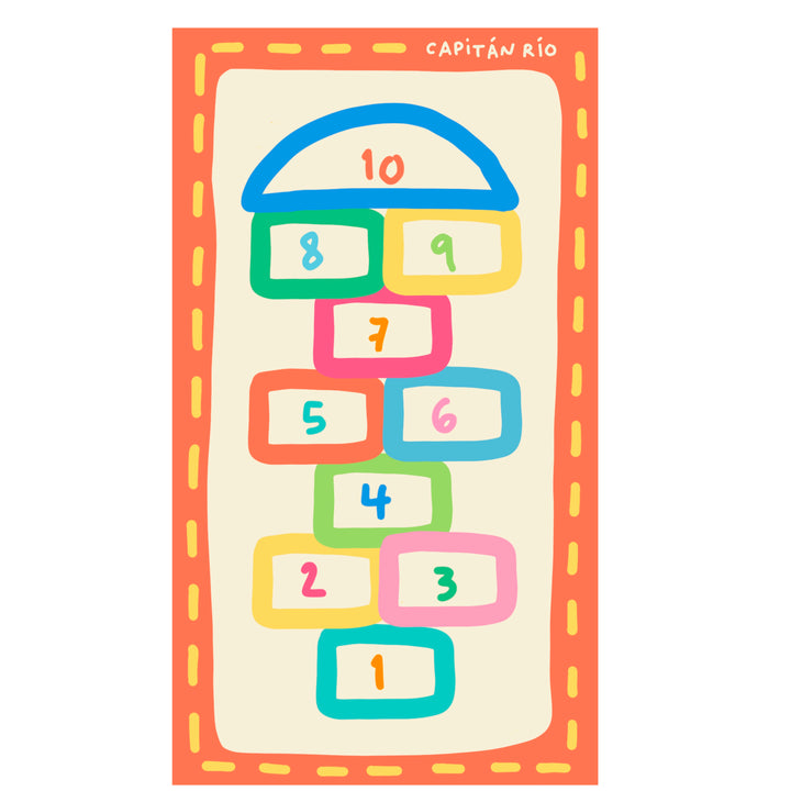 TOALLA EL AVIONCITO REVERSIBLE