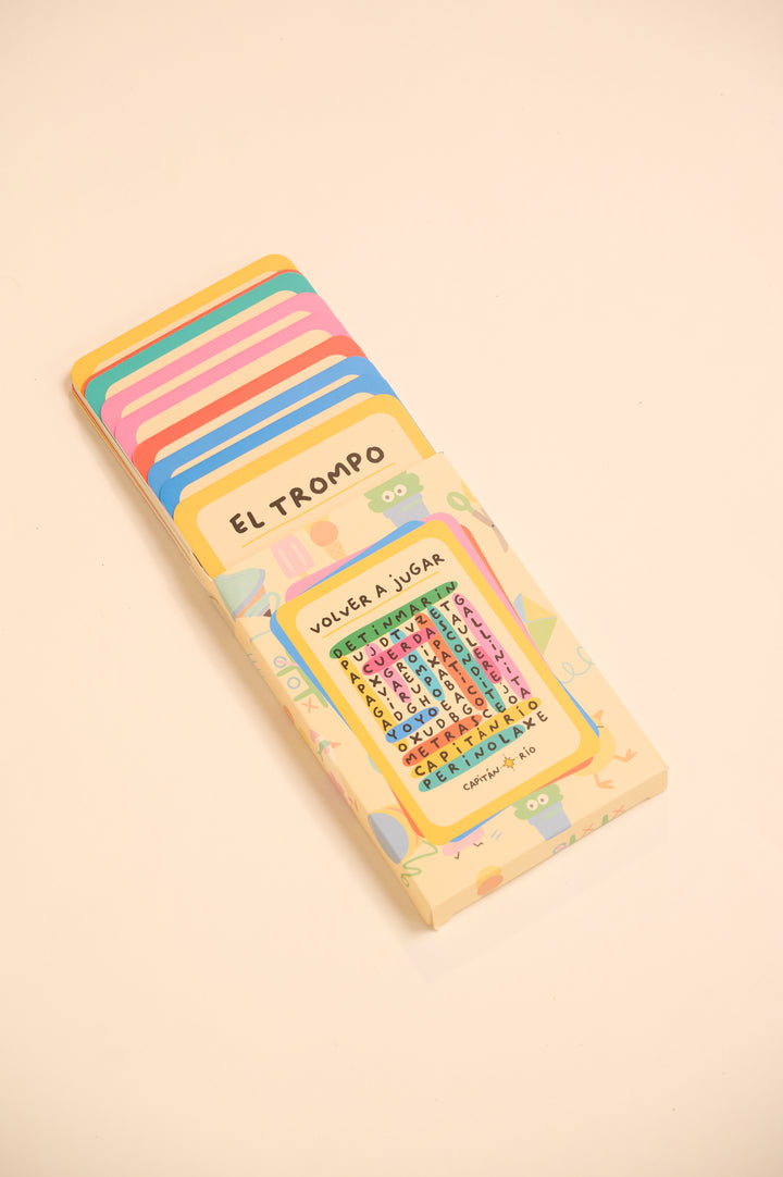 JUEGO DE CARTAS VOLVER A JUGAR