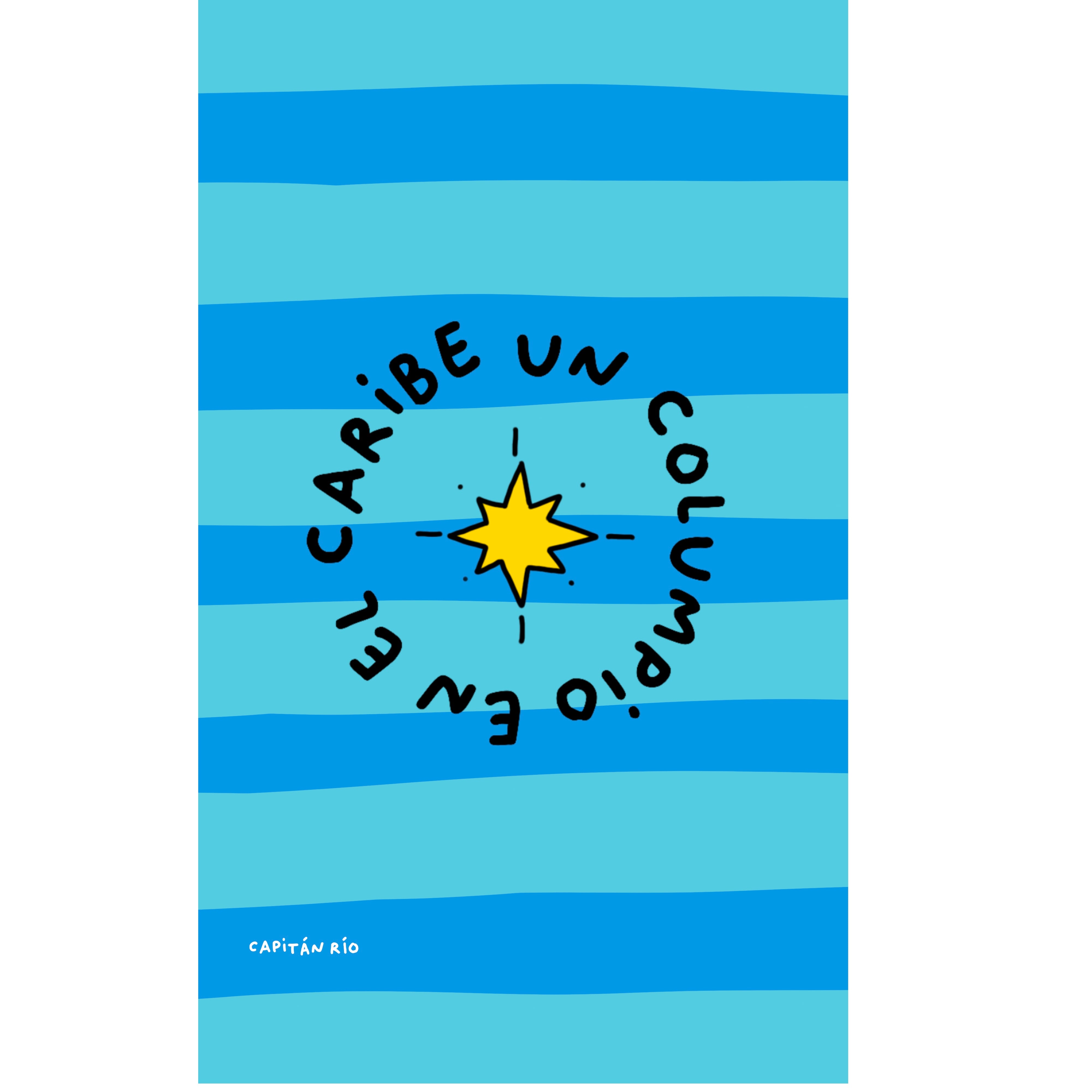 TOALLA UN COLUMPIO AZUL