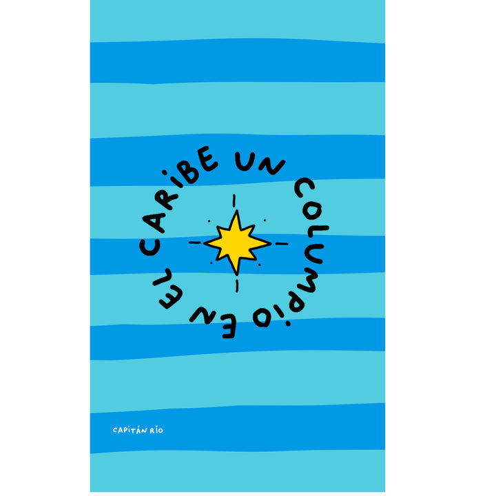 TOALLA UN COLUMPIO AZUL