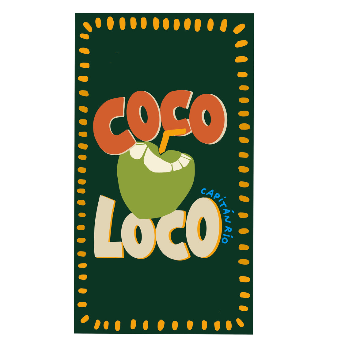 Toalla Coco Loco