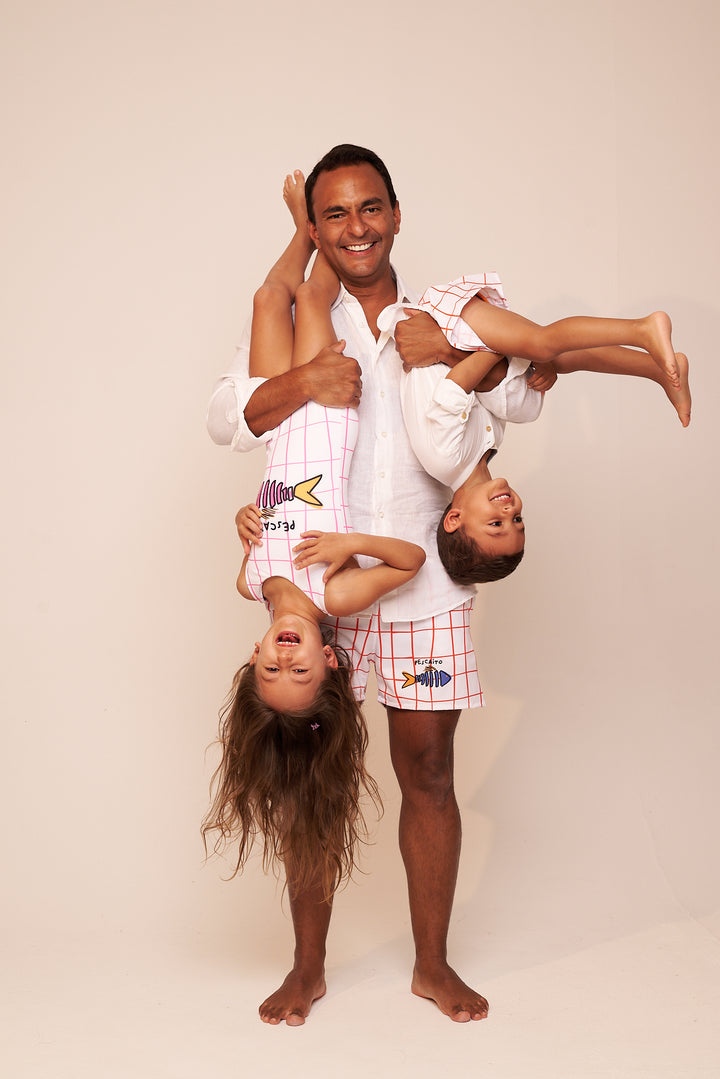 SHORT DE PLAYA ADULTO PESCAITO