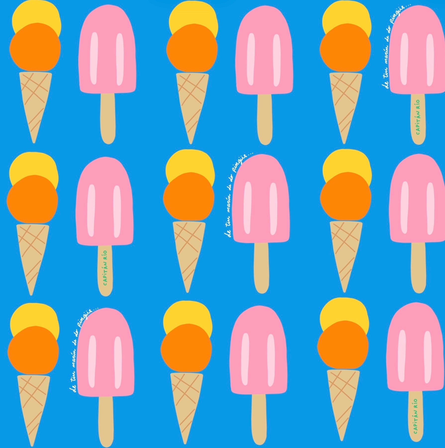TRAJE DE BAÑO HELADOS