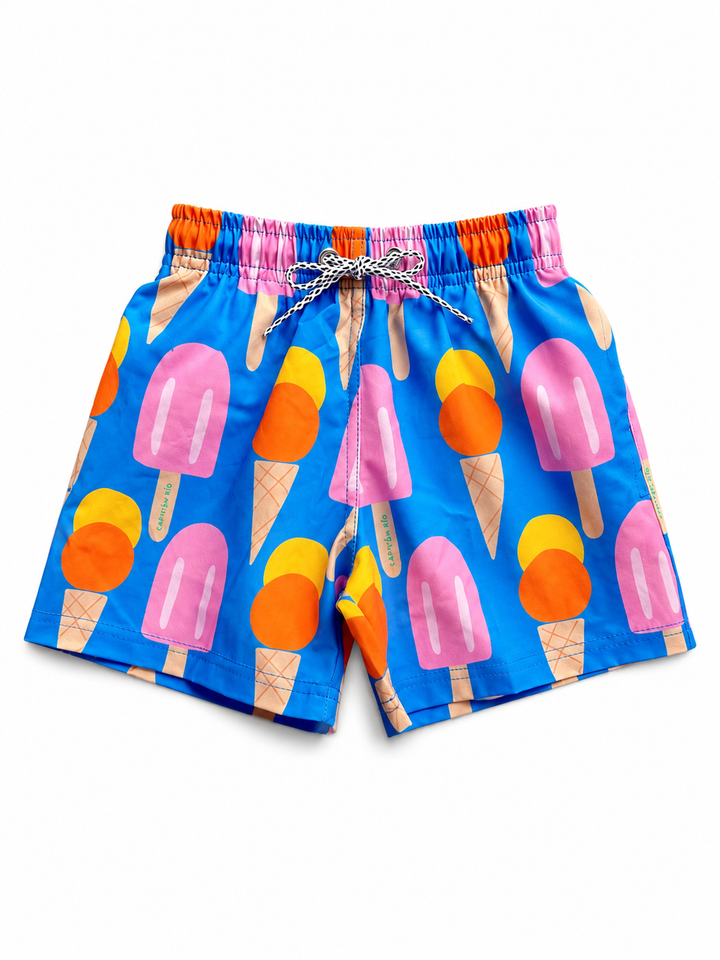 SHORT DE PLAYA HELADOS