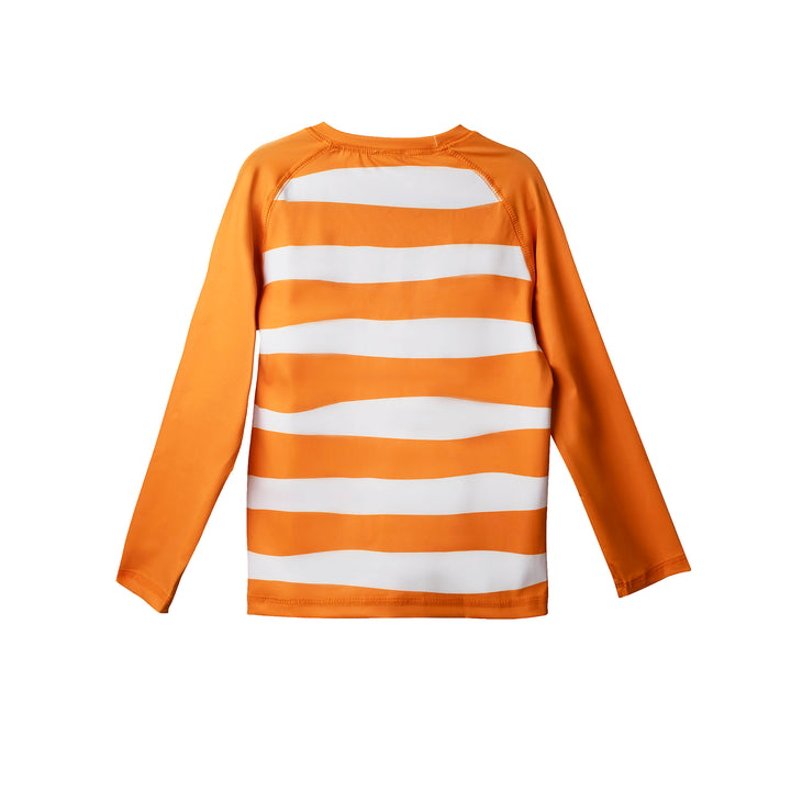 JERSEY DE PLAYA RAYAS MOSTAZA
