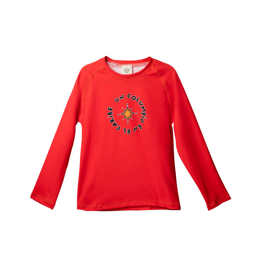 JERSEY DE PLAYA NARANJA