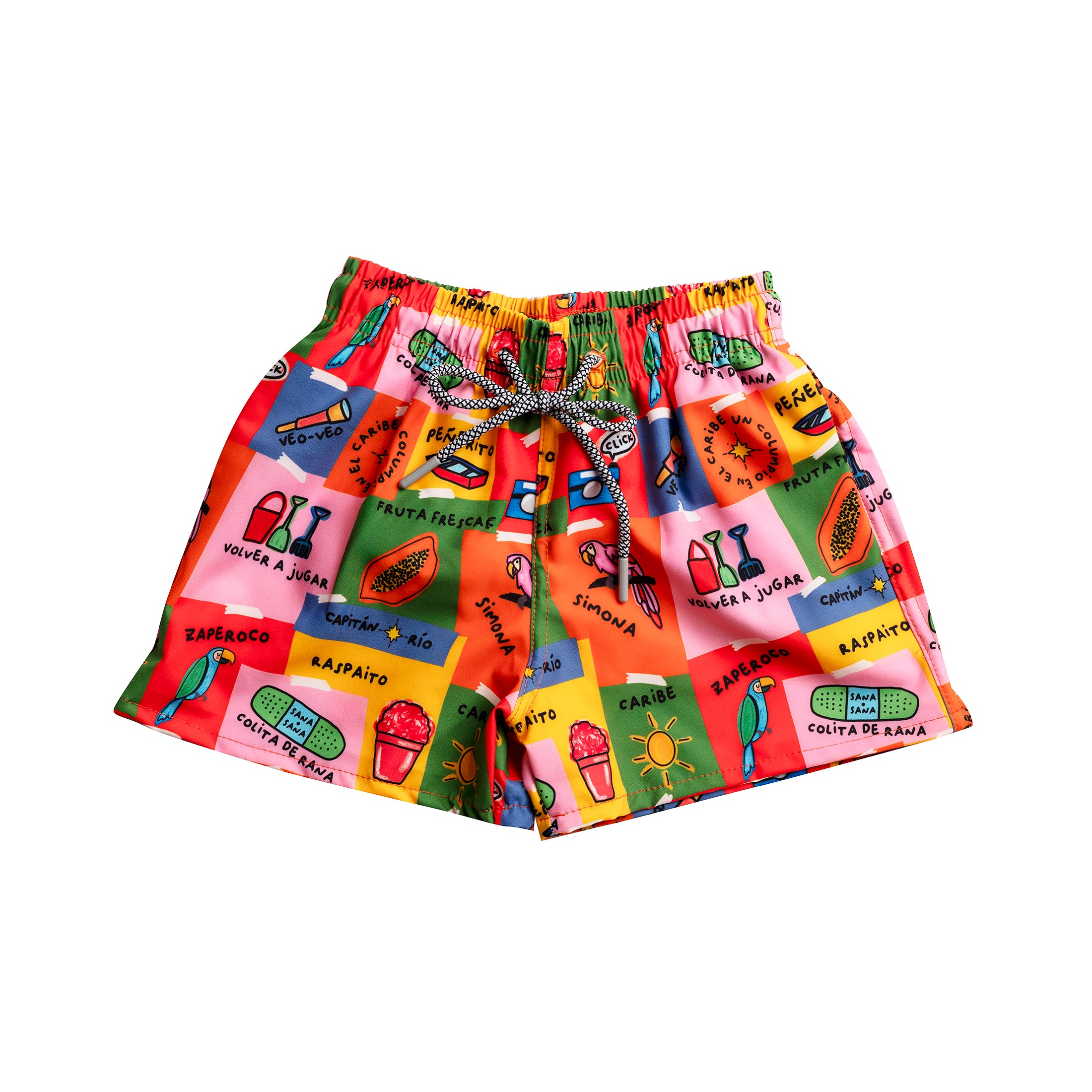 SHORT DE PLAYA VOLVER A JUGAR